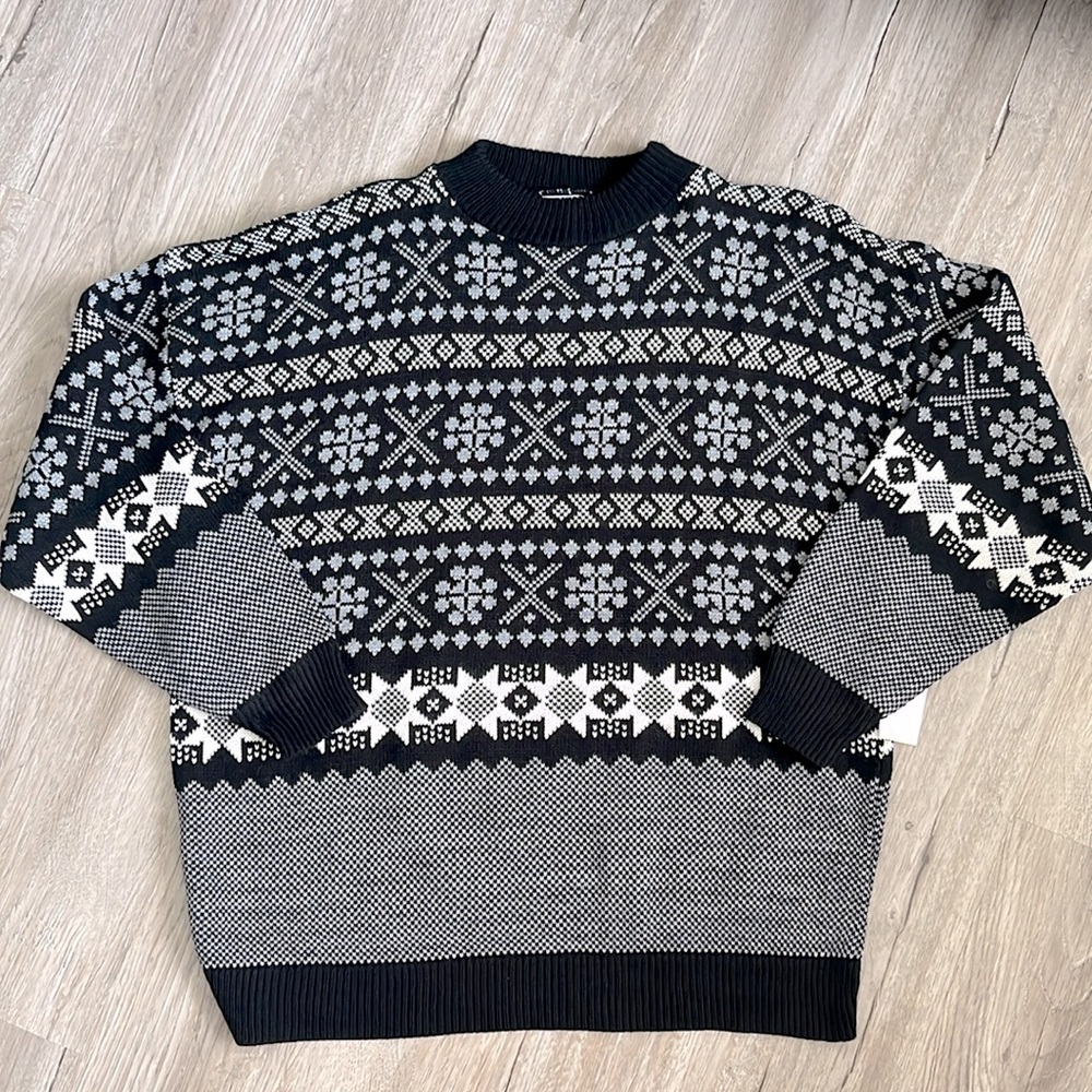 Vintage 1994 new old stock American made winter sweater